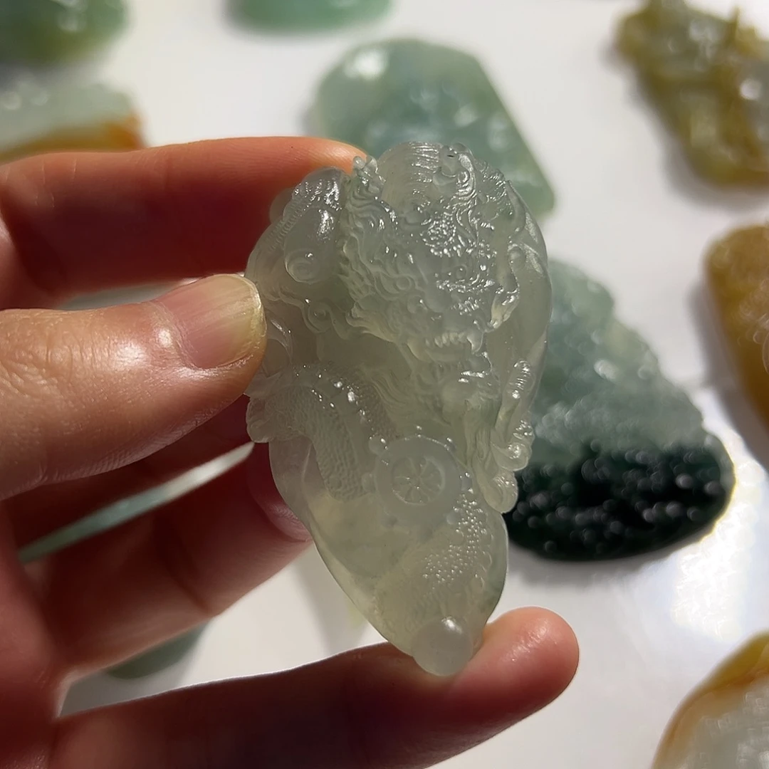 未镶嵌定制翡翠挂件