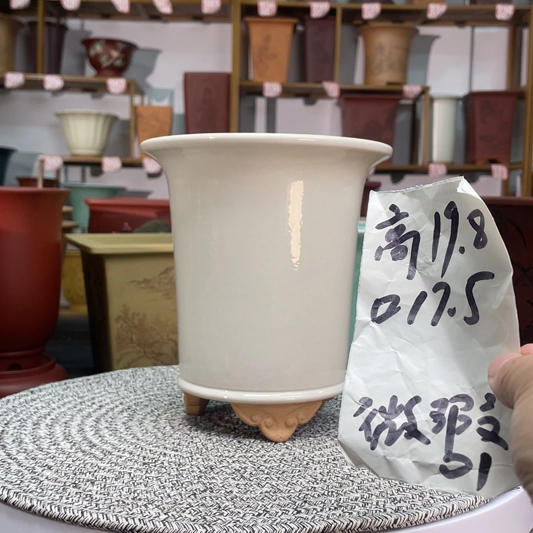 紫砂花盆花盆花盆瑕