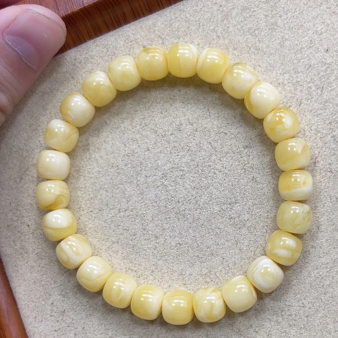 蜜蜡珠宝奇石未镶嵌8.5mm