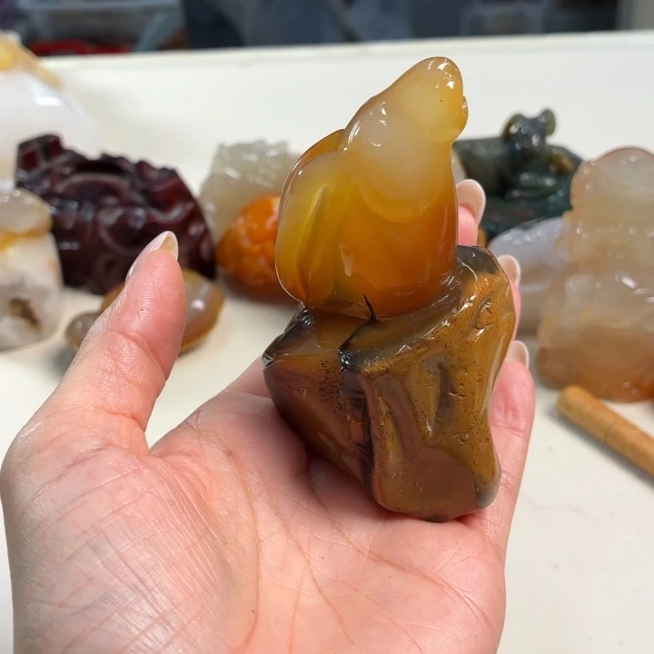 未镶嵌吊坠(不含链)玛瑙/玉髓