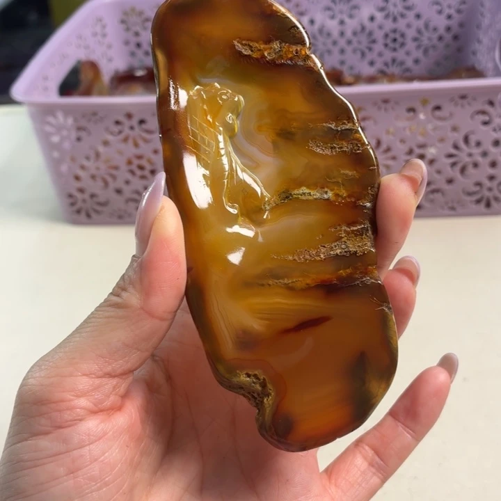 玛瑙/玉髓未镶嵌吊坠(不含链)