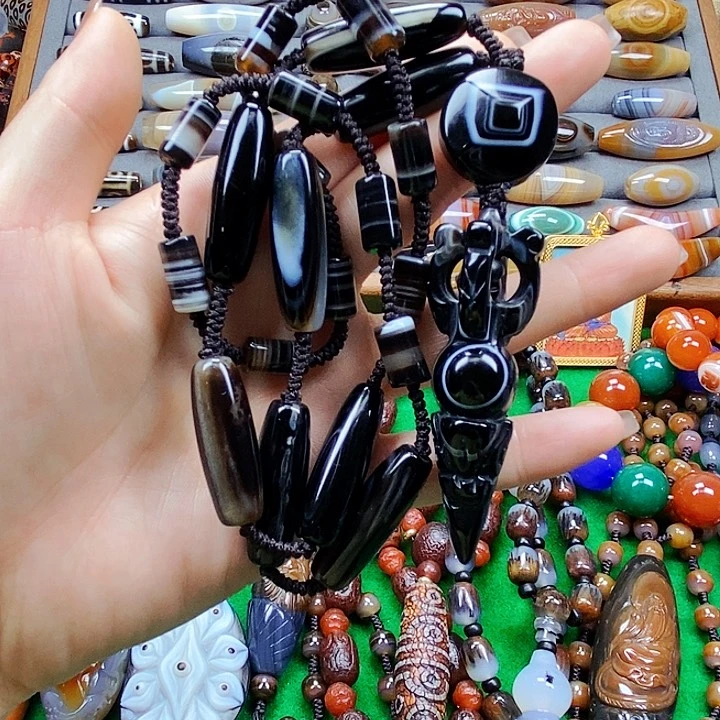 玛瑙/玉髓项链未镶嵌