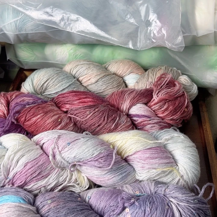 羊毛亮片花包23号