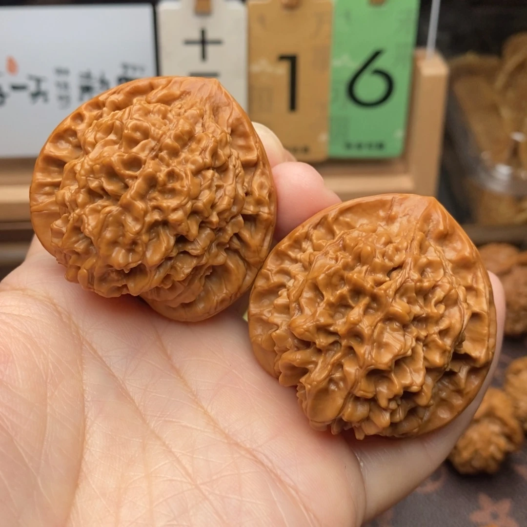 把件文玩核桃官帽47