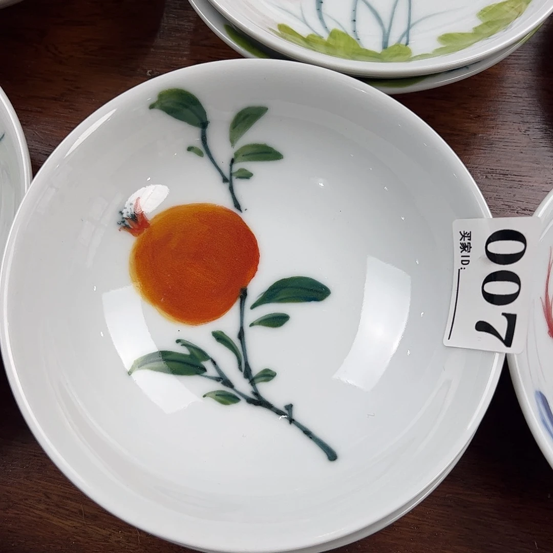 瓷片景德镇陶瓷手工手绘制作