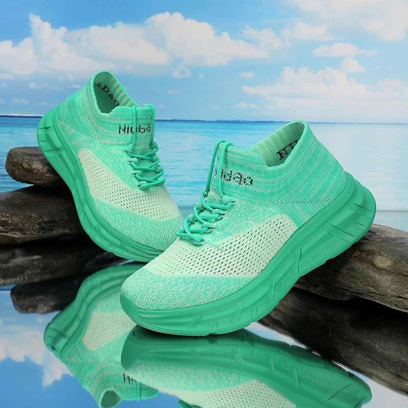 牛霸道夏季不累脚网面健身透气时尚跳舞鞋255006软底运动鞋鞋子