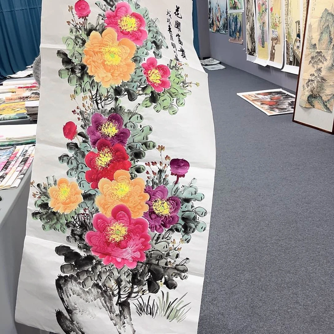 国画国画老师作品