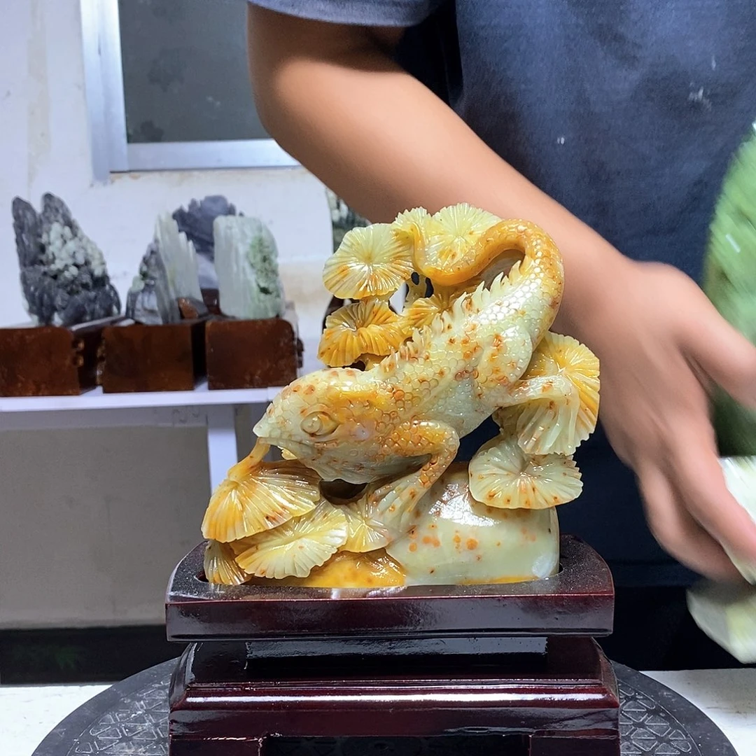 富***）玉玉未镶嵌居家摆件