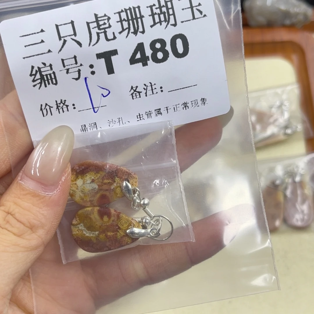 J***y硅化珊瑚（珊瑚玉）h未镶嵌