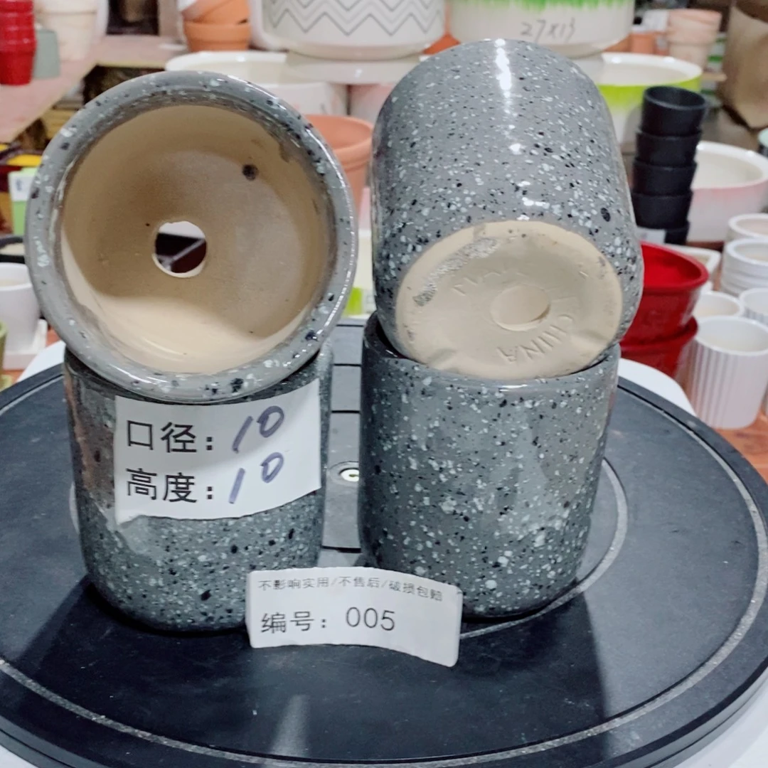 微瑕花盆-005-口10×10-4个