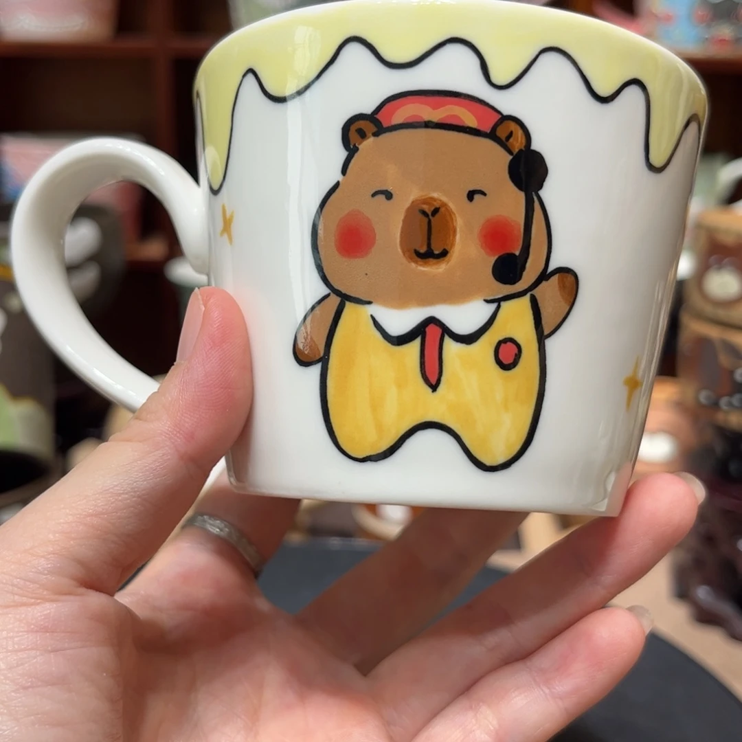 摆件景德镇陶瓷马克杯