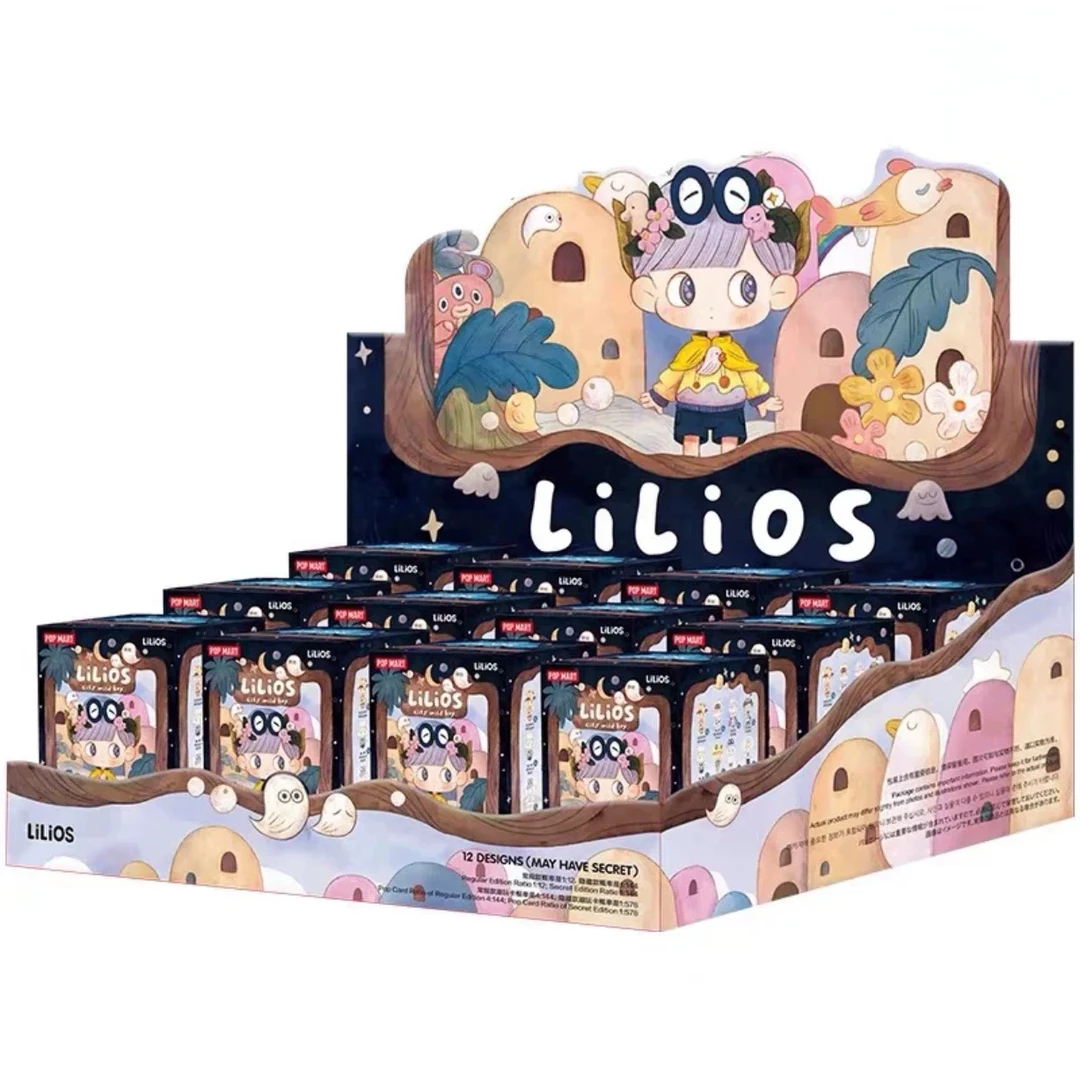 泡泡玛特LILIOS city wild boy系列盲盒手办潮流创意