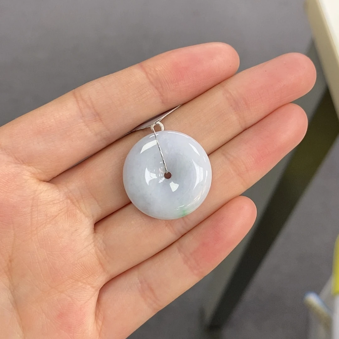 【闪购商品】翡翠颈饰未镶嵌平安扣