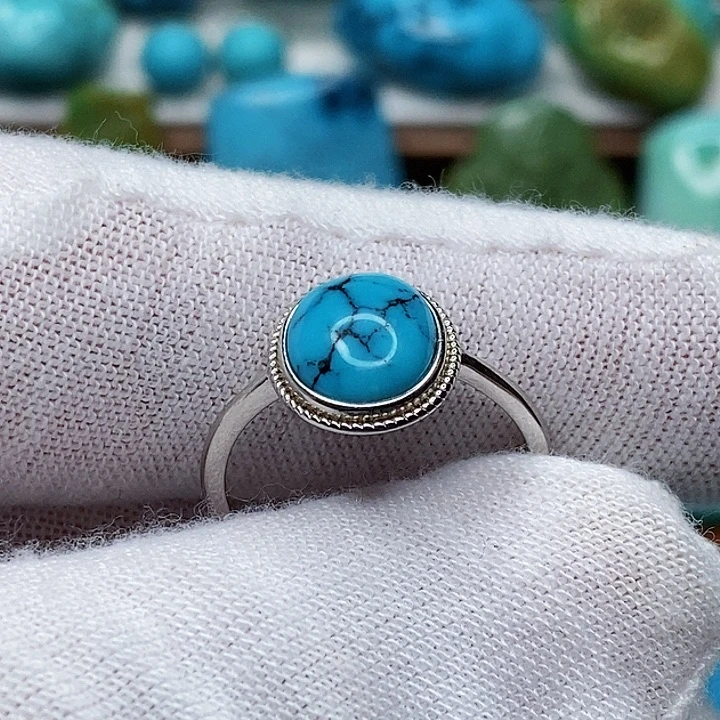 绿松石未镶嵌天然原矿 地大质检