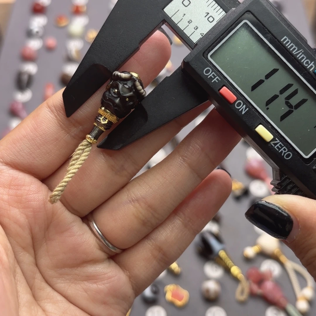 玛瑙/玉髓未镶嵌文玩配饰适配4-8mm的串