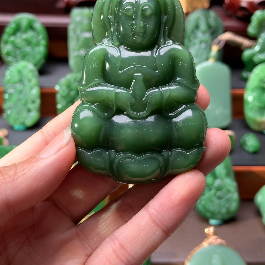 和田玉挂件未镶嵌