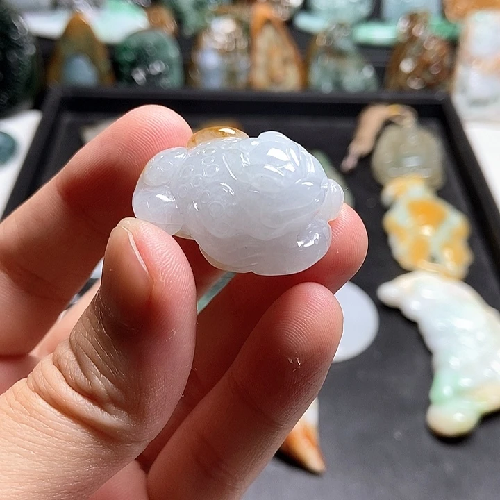 翡翠未镶嵌颈饰翡翠a货