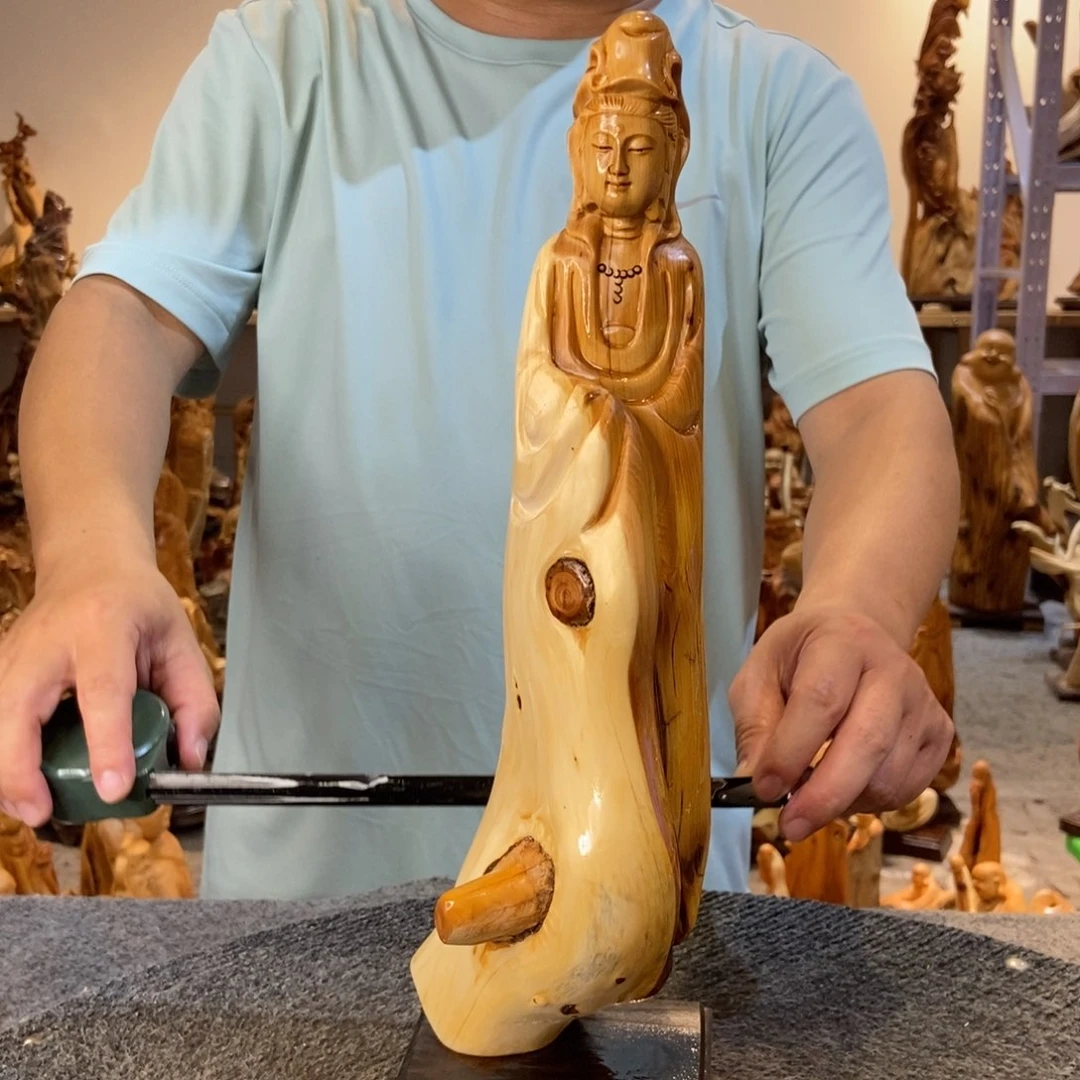 柏木（崖柏）太行崖柏根雕摆件