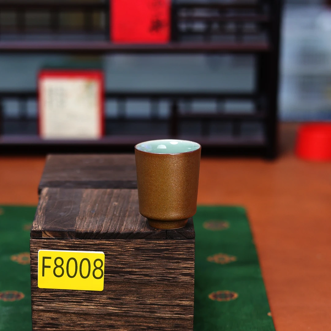谦杯 直播粉丝福利专用链接F8008茶末釉主人杯