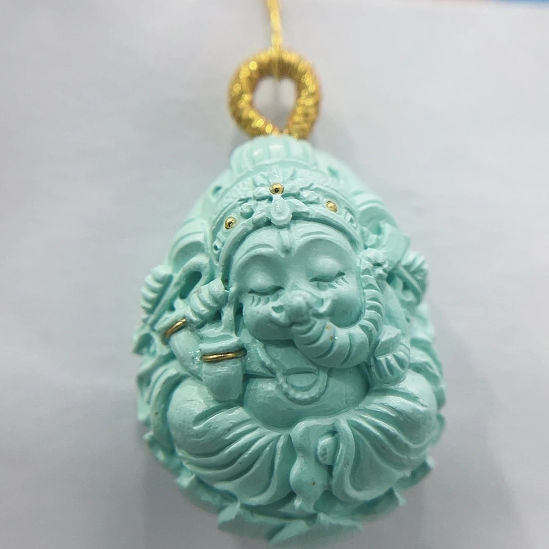 未镶嵌绿松石珠宝奇石