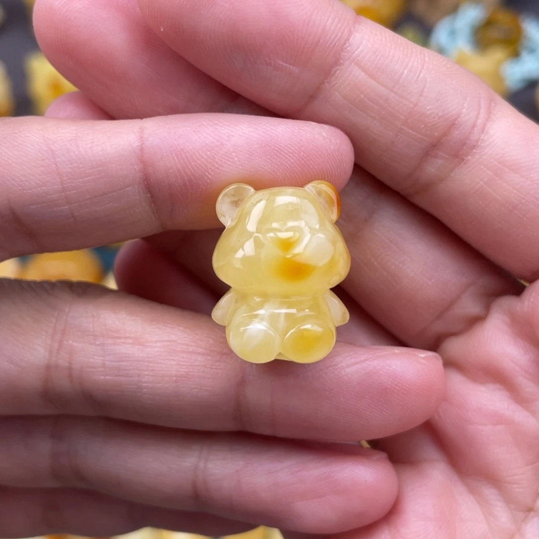 裸石琥珀未镶嵌蜜蜡