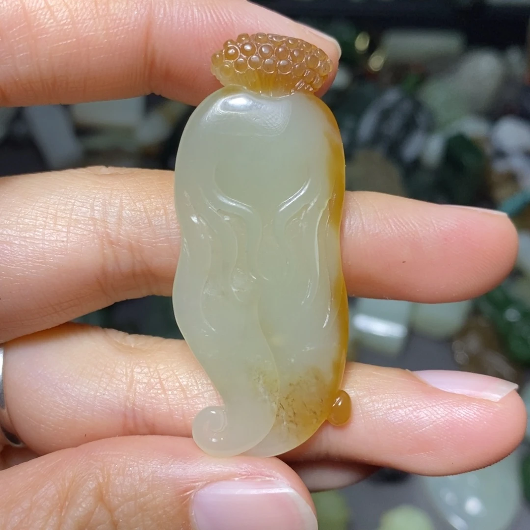 颈饰未镶嵌和田玉