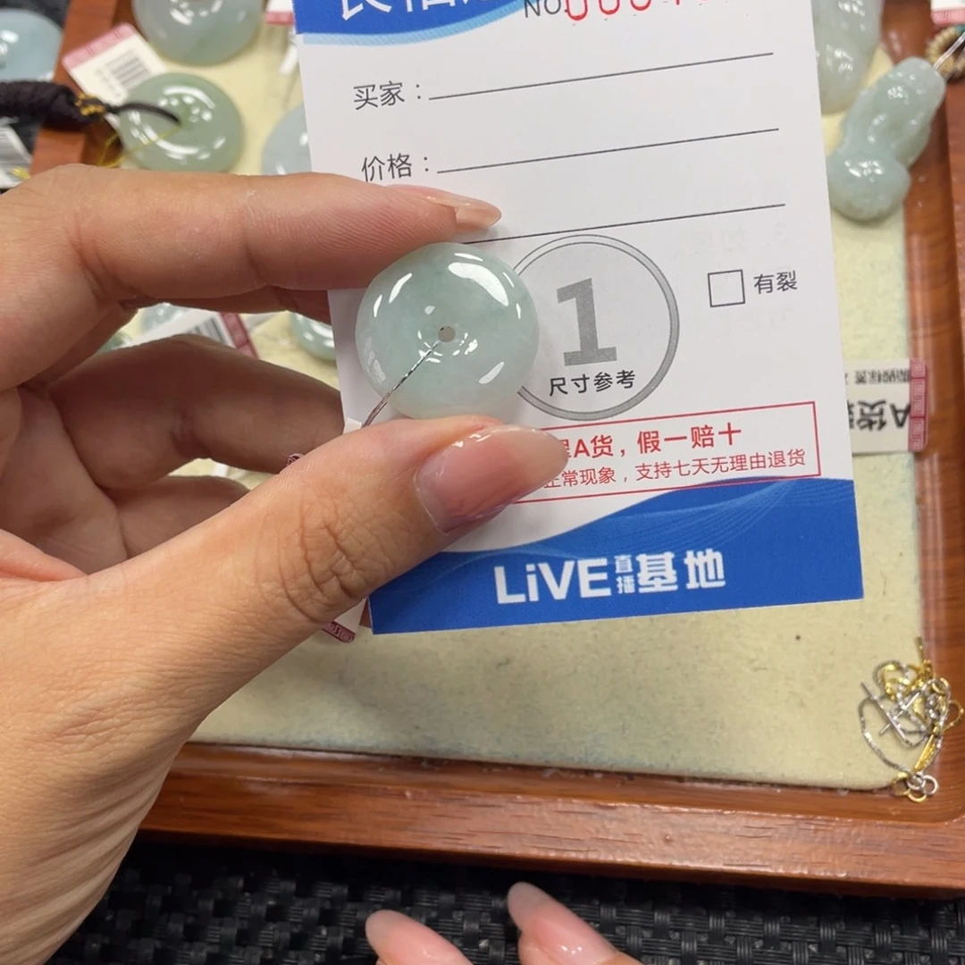 颈饰未镶嵌翡翠x4518