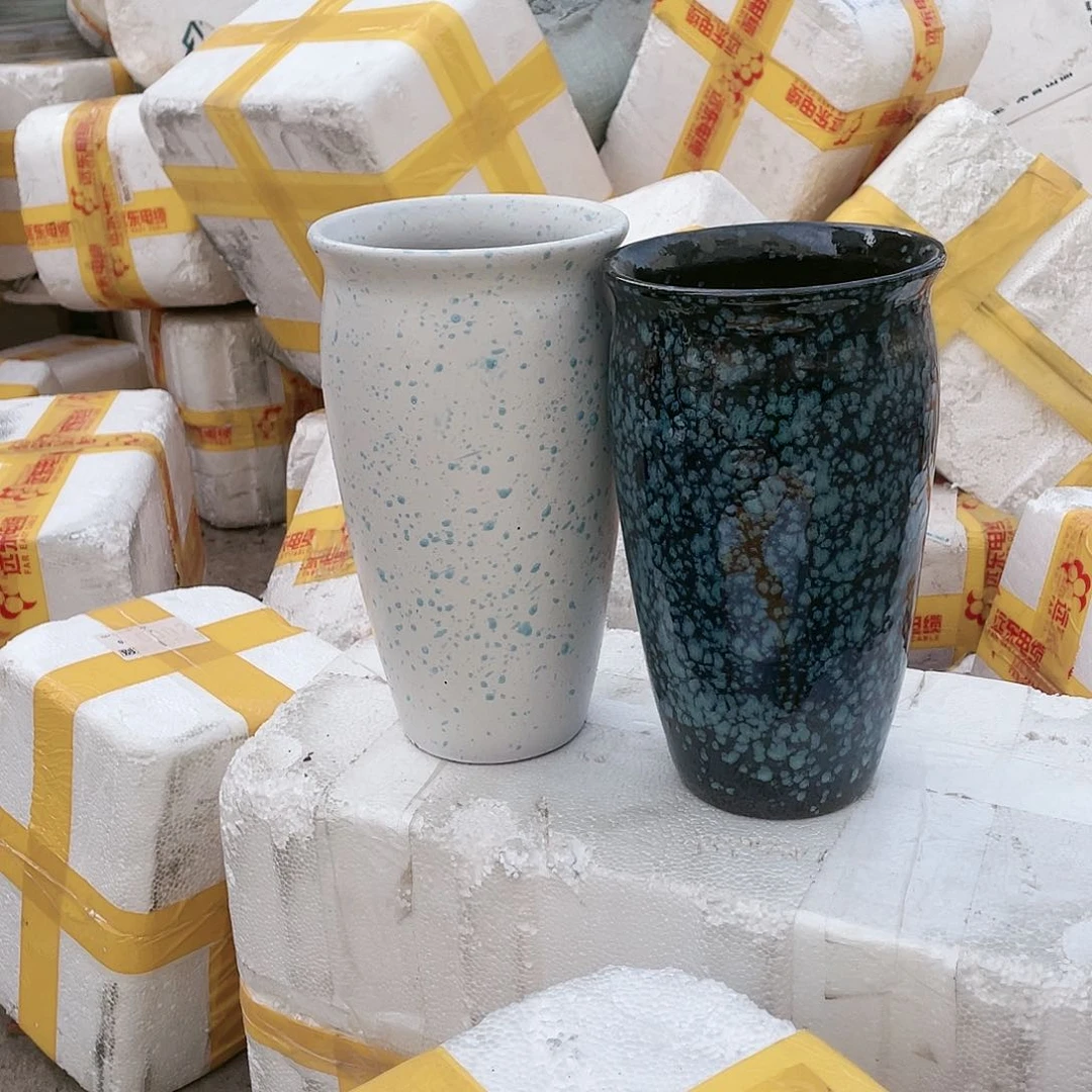 宜兴紫砂粗陶花盆