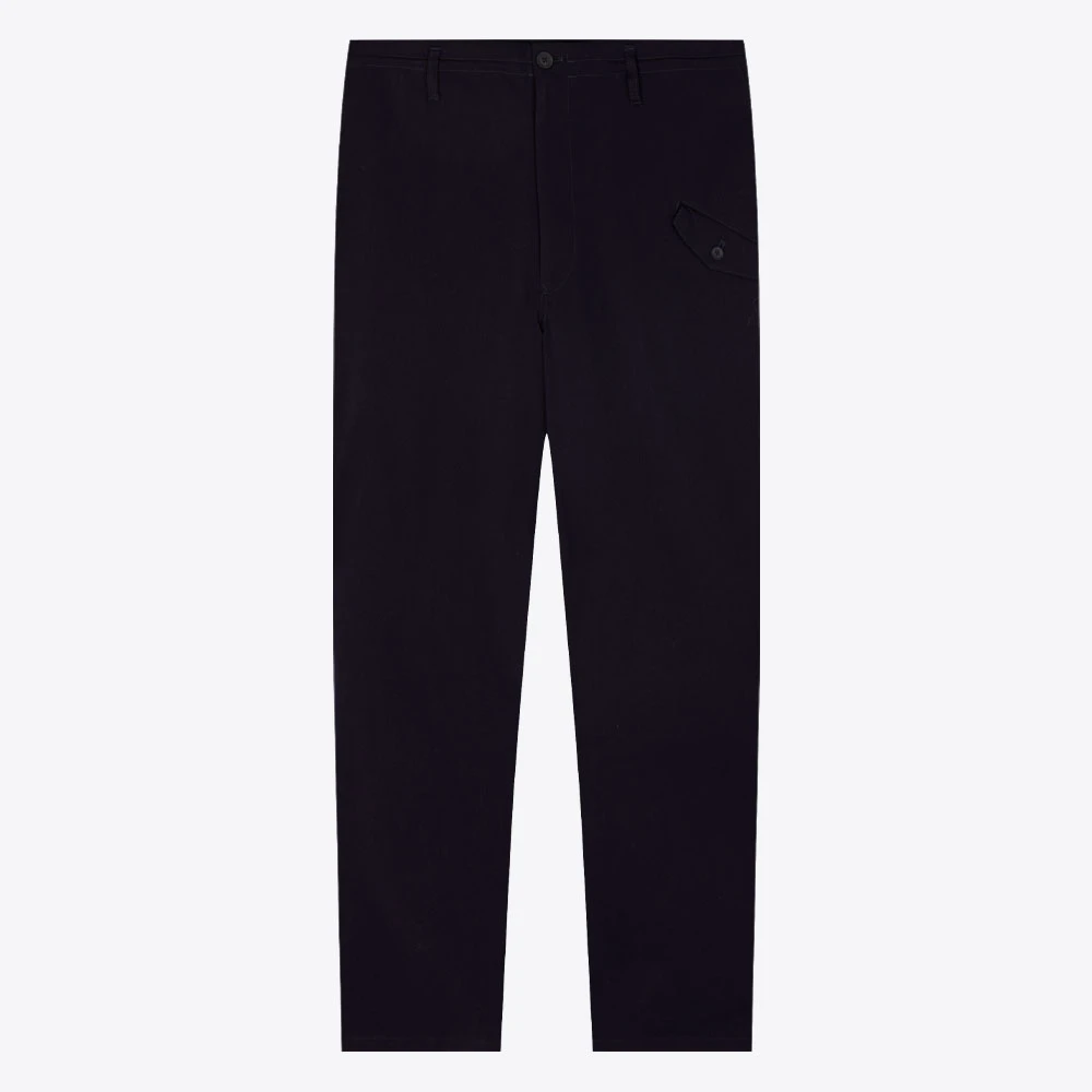 YOHJI YAMAMOTO山本耀司绵羊毛男直筒长裤休闲裤HRP4514920A0001