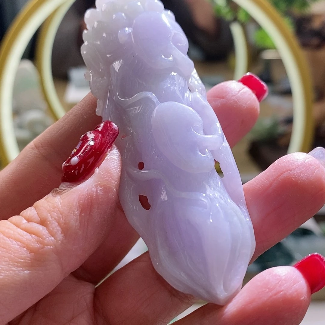 【闪购商品】翡翠颈饰未镶嵌人生