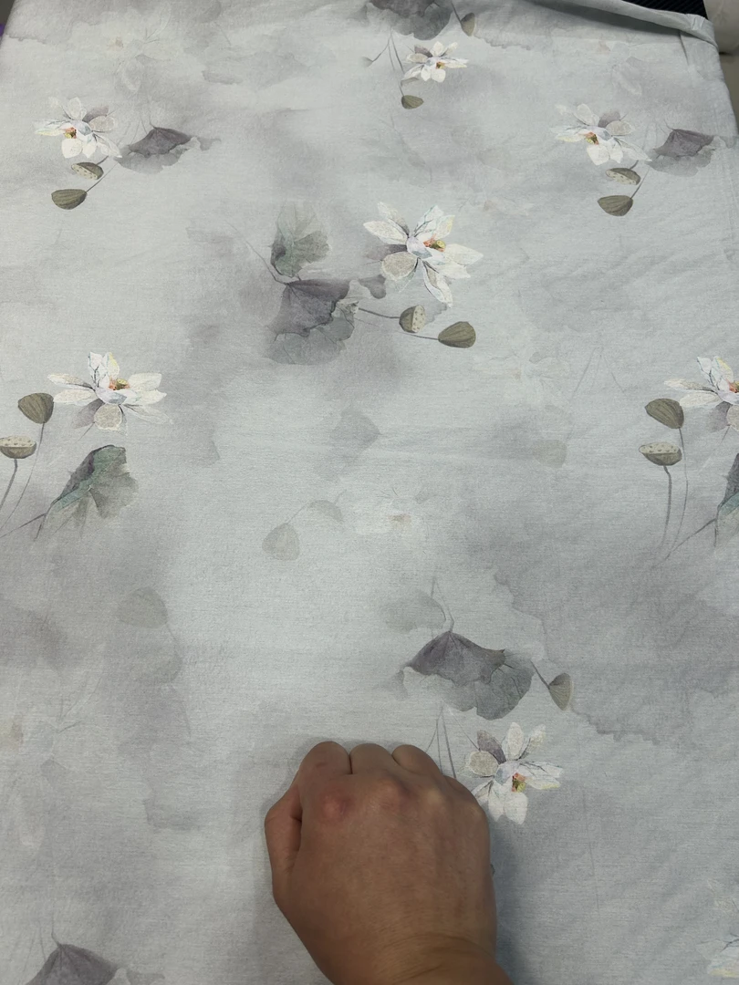 【6号花型】新款国风天丝苎麻柔软舒适透气出汗不沾身四季制衣布料