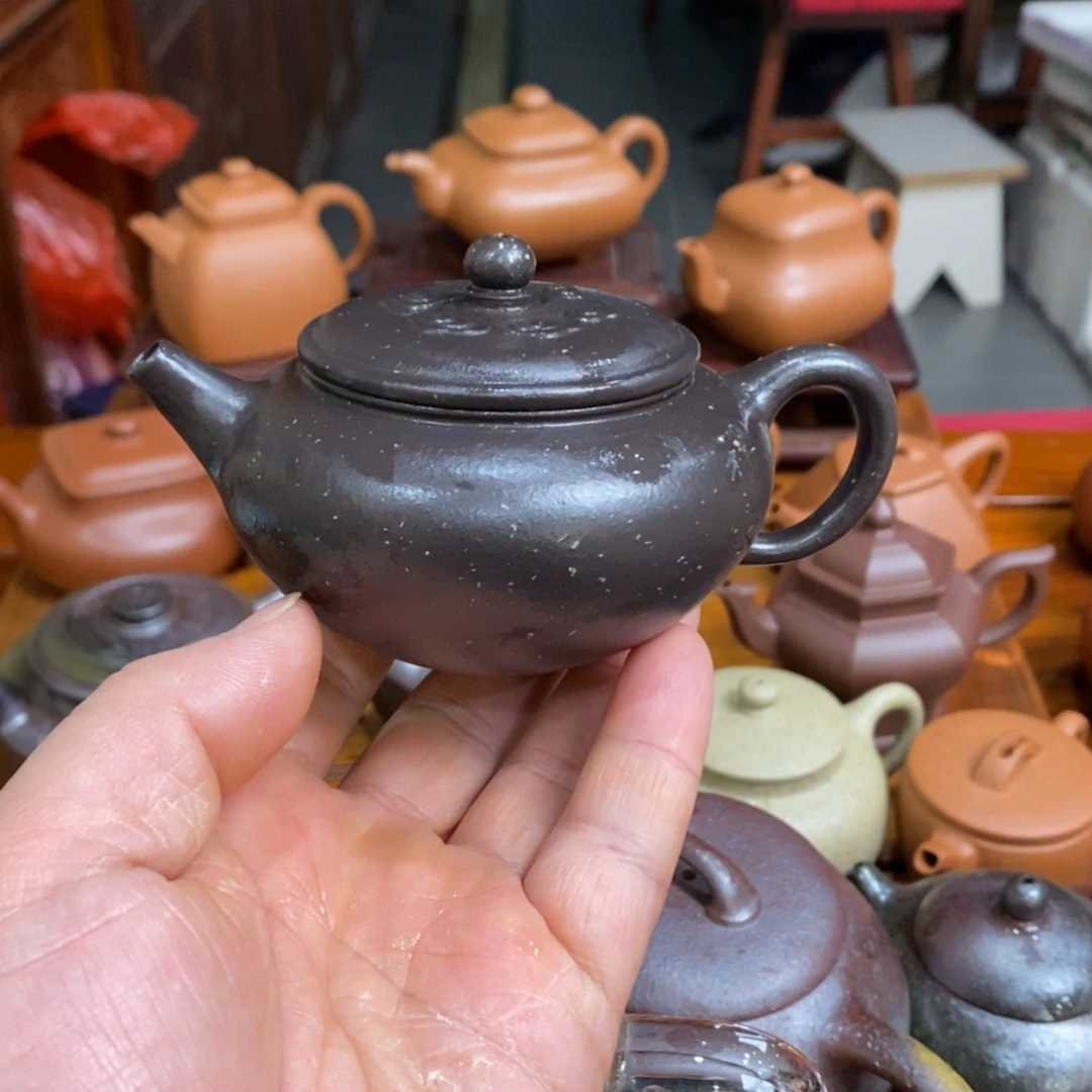 紫砂茶壶紫砂壶青龙山乌泥……