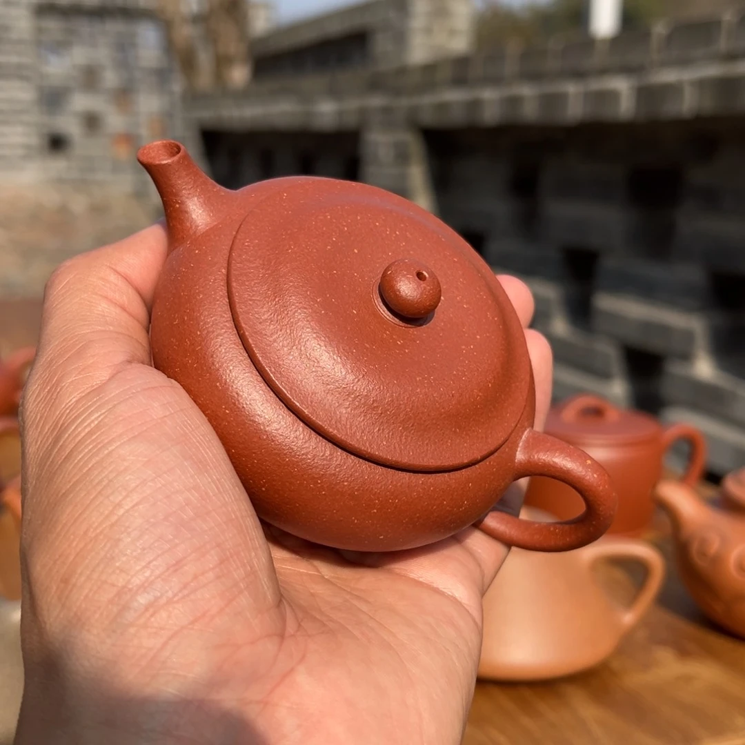 段泥茶壶?纯红钵盂