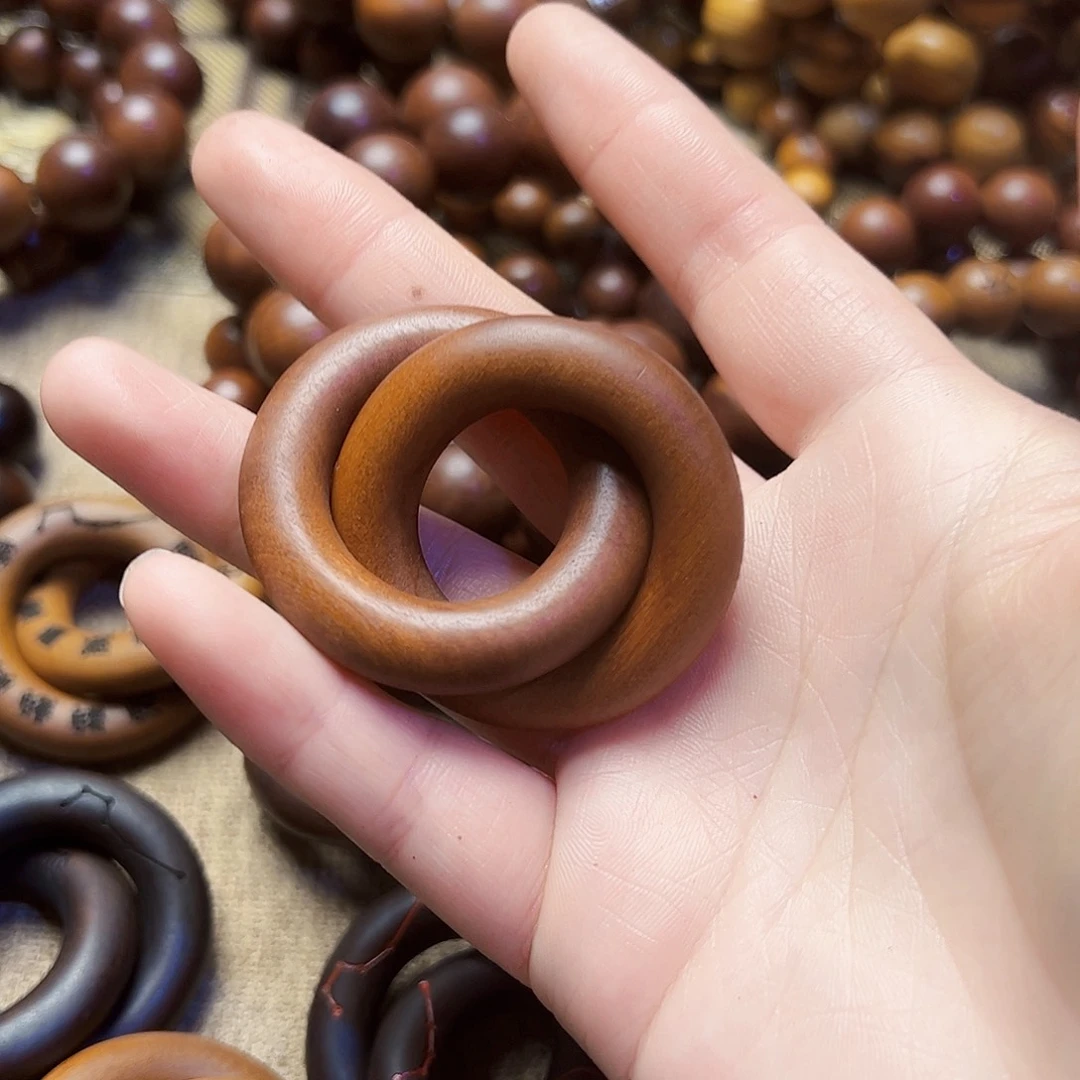 枣木枣木经典无雕刻小圈
