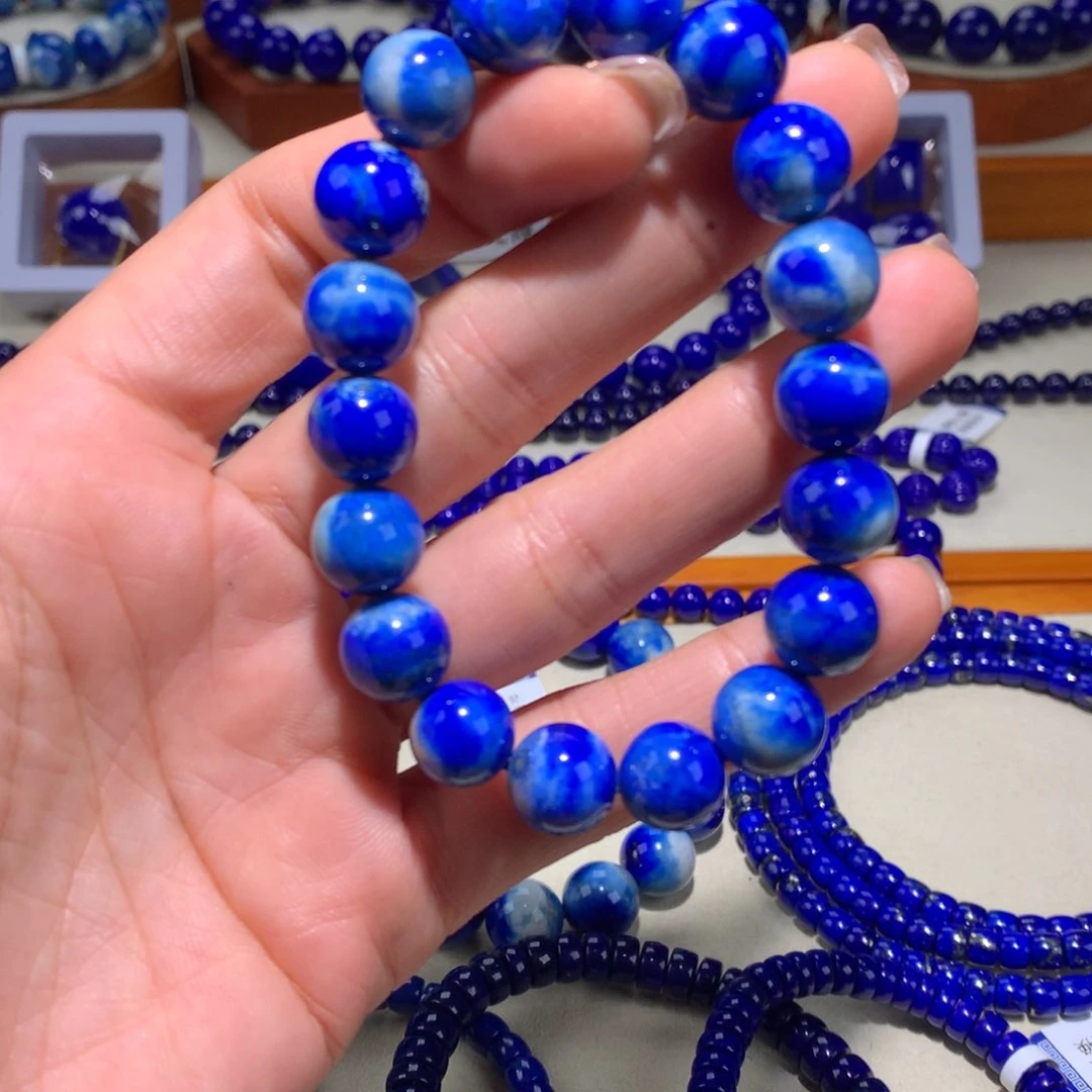 青金石手串未镶嵌11mm371