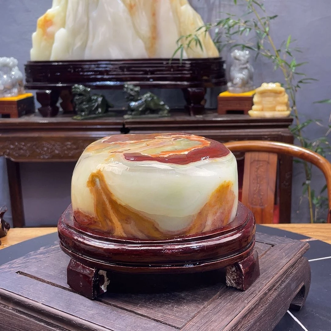 玉办公室家居摆件