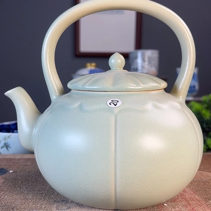 摆件五****质景德柴烧茶杯多人