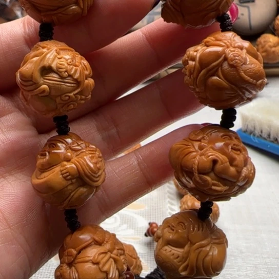 手串橄榄核橄榄雕雕刻工艺品