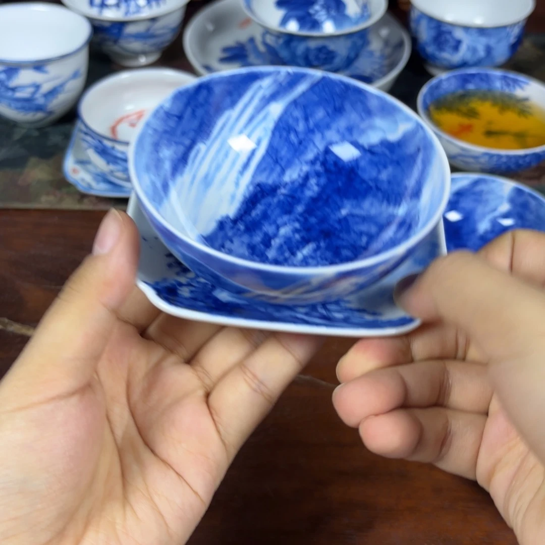 涤****国一王老师手绘山水