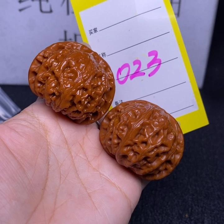 文玩核桃把件023/42宫灯福利