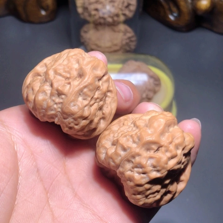 文玩核桃把件37蛤蟆头