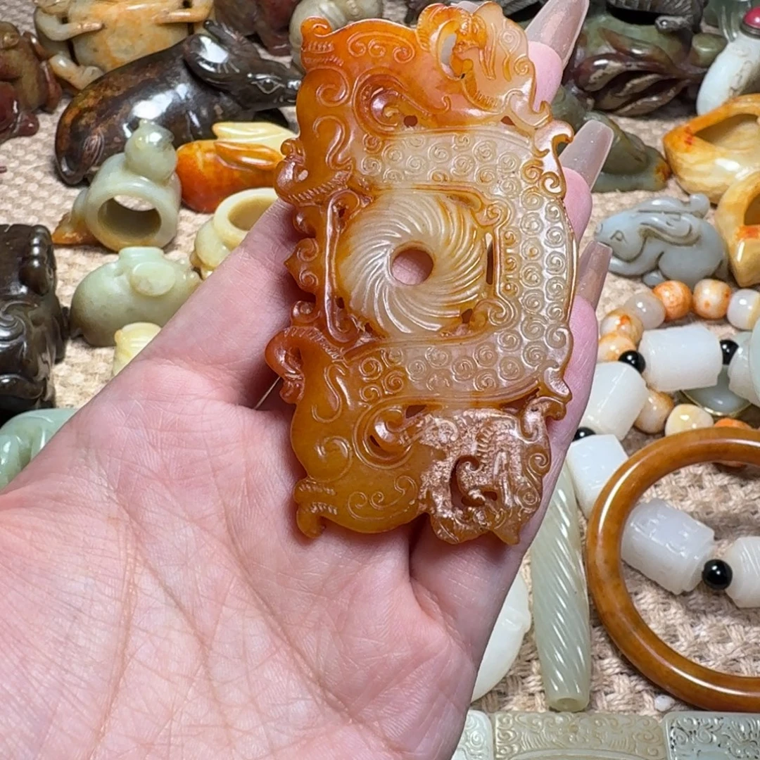 吊坠白玉菩提挂件