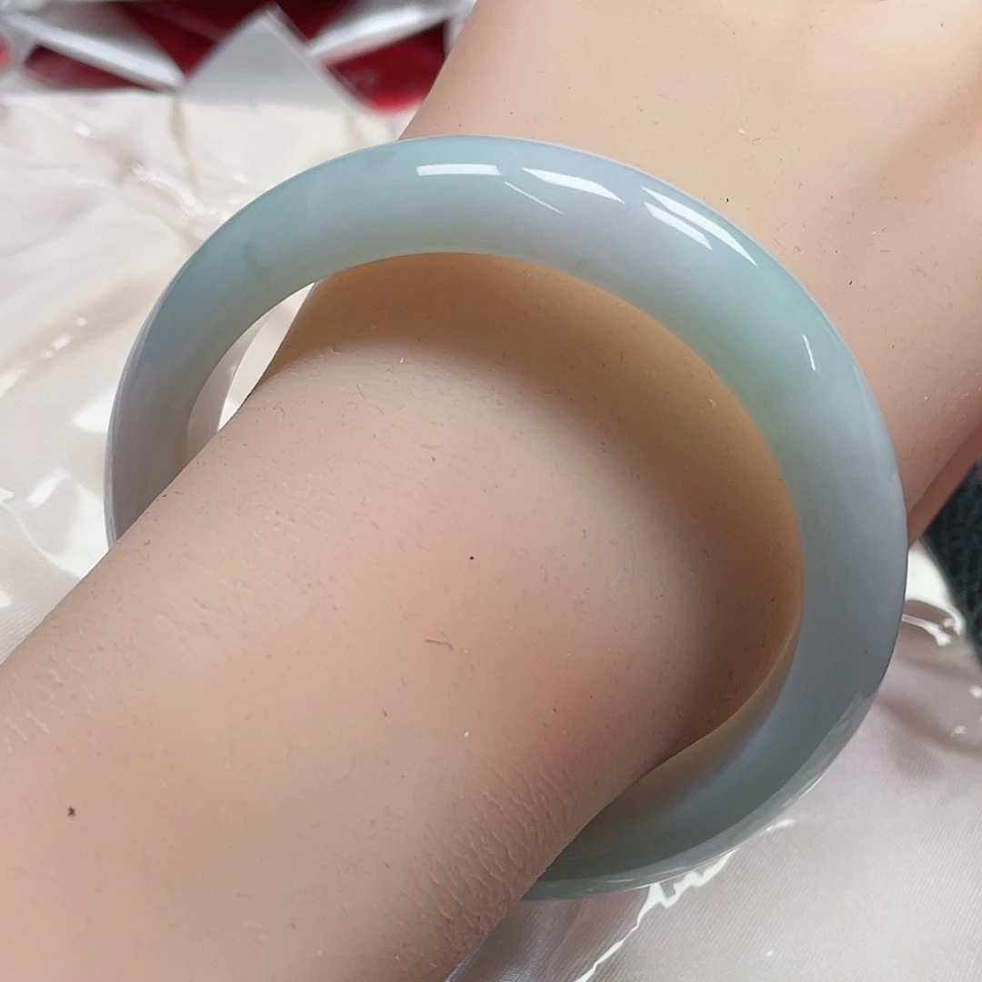 翡翠手镯未镶嵌缅甸翡翠手镯58圈