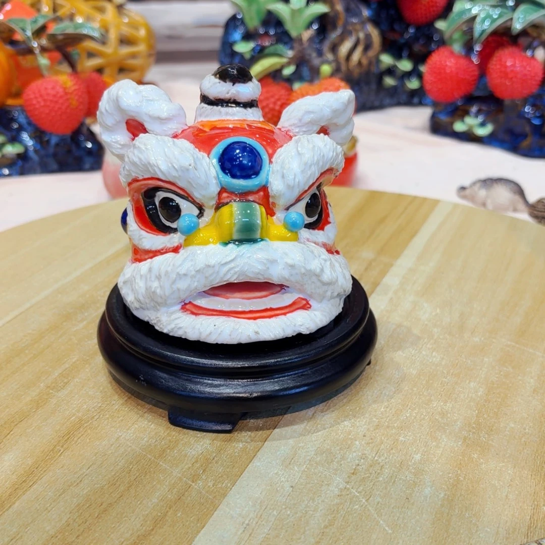 陶瓷狮子头可选颜色
