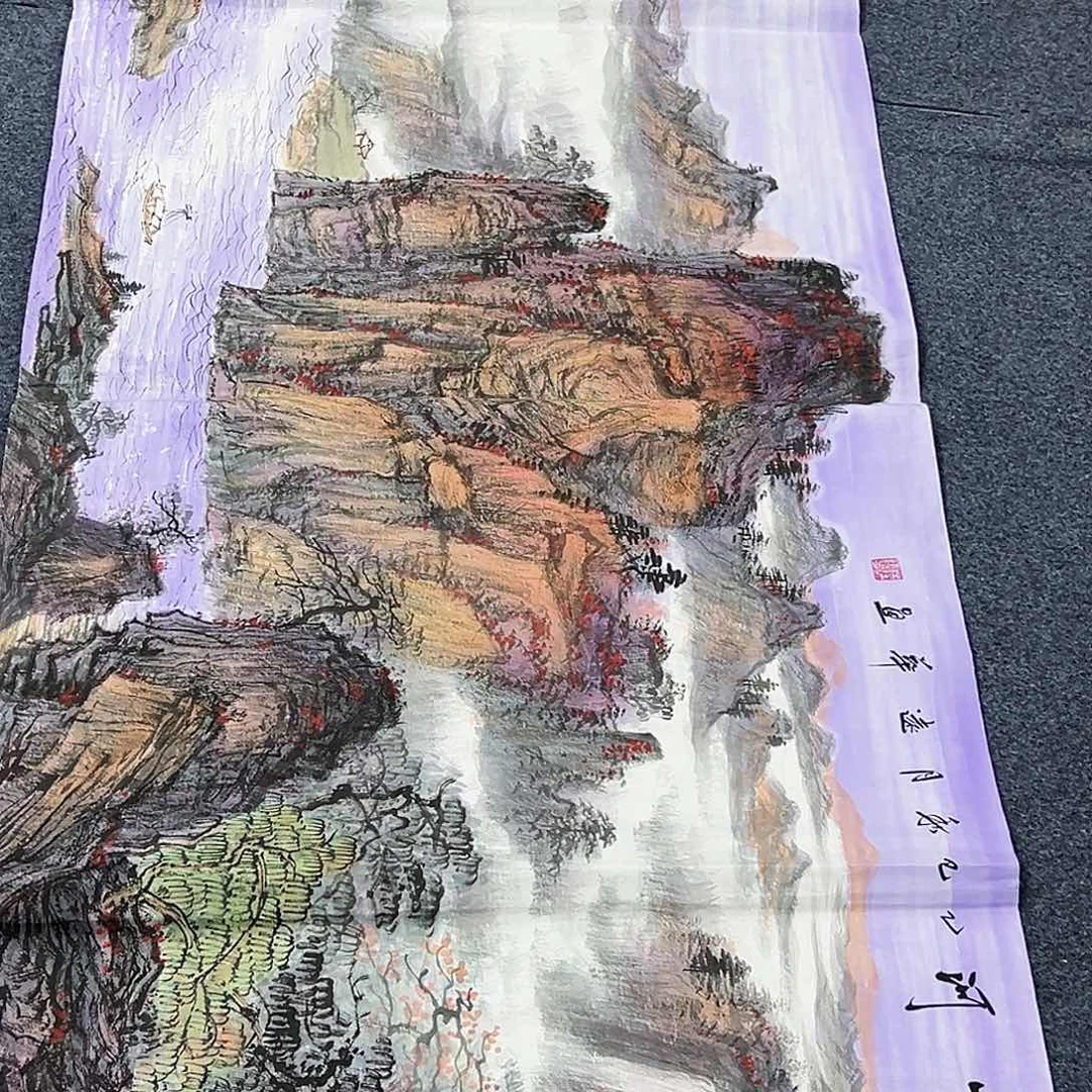 国画事事顺心如意万事如意万事