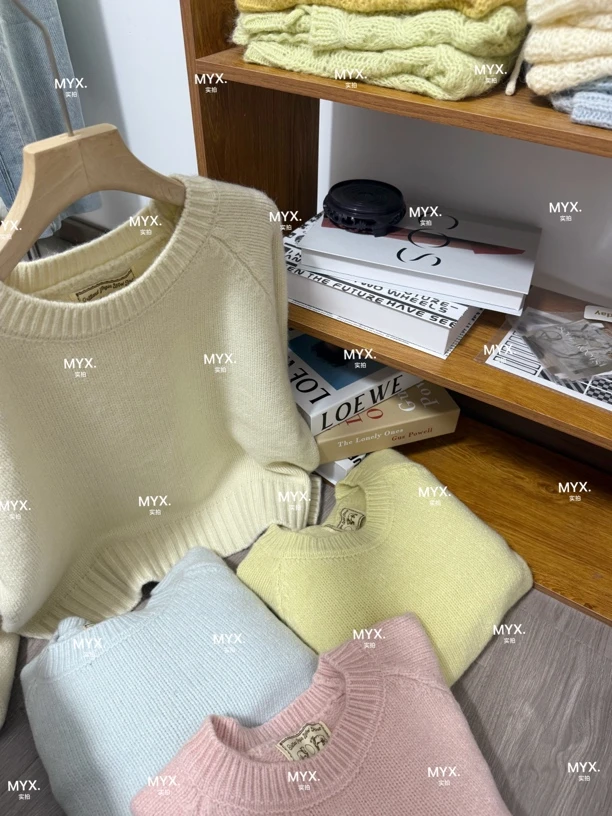 【MYX.实拍】秋冬净版俏皮小短款套头