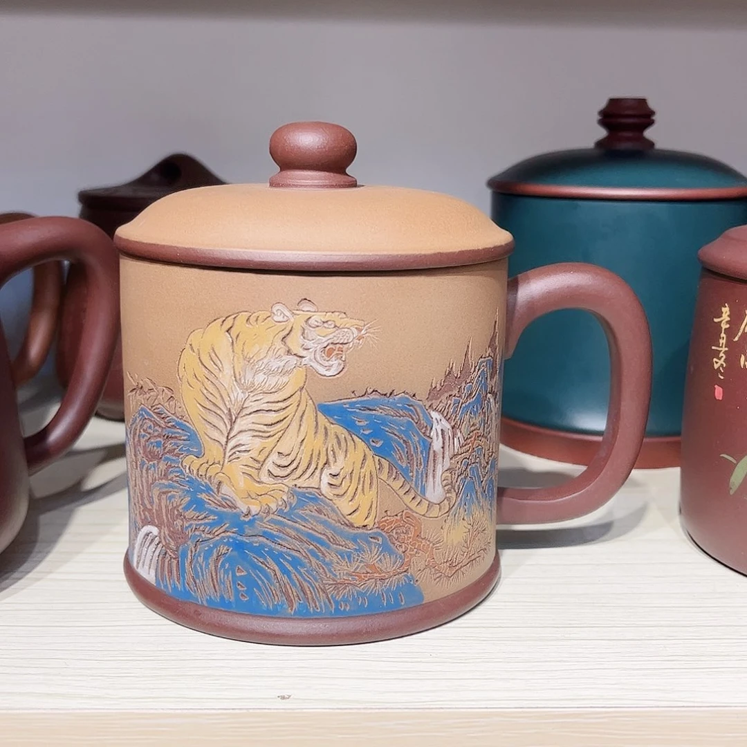 紫砂茶杯手工制作