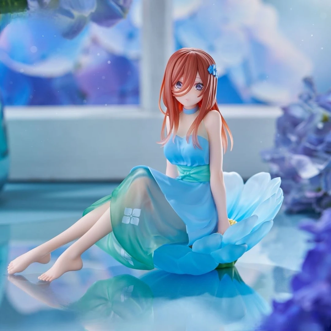 中野三玖【优质版】五等分花瓣新娘二次元美少女卓面手办模型