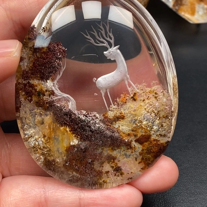 水晶未镶嵌颈饰天然