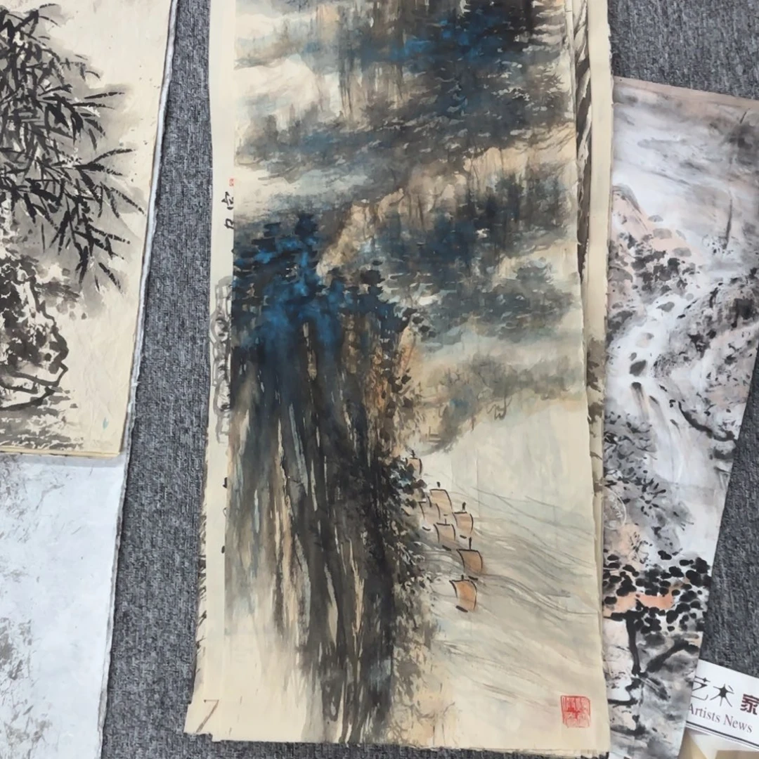 通***泰国画绘画作品多次参加100.35